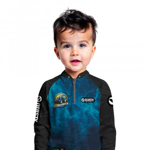 Camisa Premium Infantil - Pro Elite Força do Campo- Agro Sports- DryUv50+ Punho Luva