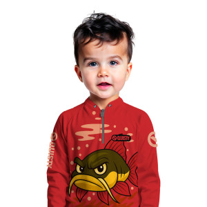 Camisa Premium Infantil - Pro Elite Pirarara Teen - Pesca Esportiva - DryUv50 + Punho Luva