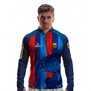 Camisa Premium - Pro Elite Basscelona - Pesca Esportiva - DryUv50+ Punho Luva