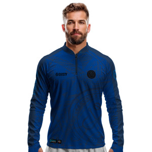 Camisa Premium - Pro Elite Anzol Blue Pesca Esportiva - DryUv50+ Punho Luva
