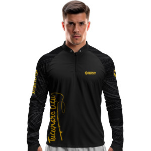 Camisa Premium - Pro Elite Just Hook It Tucunaré - Pesca Esportiva - DryUv50+ Punho Luva