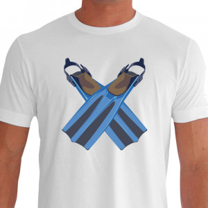 Camiseta de Mergulho Nadadeira