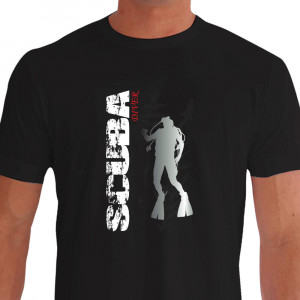 Camiseta de Mergulho Oceano Sub - Algodão