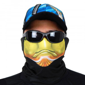 Máscara de Proteção Solar Tucuna Front UV 50 PROTECTION - Pesca Esportiva Lateral