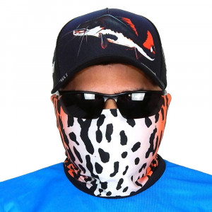 Máscara de Proteção Solar Escamas Pirarara UV 50 PROTECTION - Pesca Esportiva