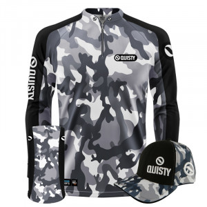 Super Combo Premium - Pro Elite Army Antártida Pesca Esportiva - Camisa + Máscara Premium + Boné DryUv50+