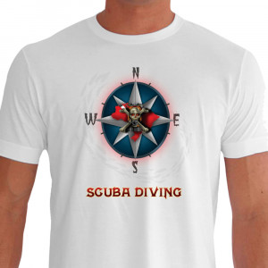 Camiseta de Mergulho Scuba Point