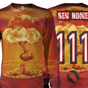 Camisa Personalize Nome e Nº Nuclear