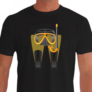 Camiseta de Mergulho Water Diver - Algodão