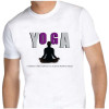 Camiseta - Yoga - O Corpo é o meu Templo e as Asanas Minhas Preces Frente