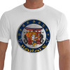 Camiseta - Karatê - Templo Karatê Carpas Símbolo de Fertilidade e Prosperidade Kanjis