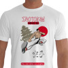 Camiseta - Karatê - Karateca Golpe Yoko Tobi Gueri Kanji Sol Templo Não Existe Vitória sem Sacrifícios