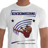 camiseta pfed kickboxing - Branca