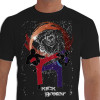 camiseta skull kickboxing - PReta