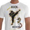 camiseta tufz kickboxing - Branca