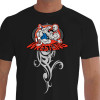 camiseta tdboaz luta livre - Preta