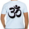 Camiseta - Yoga - O Corpo é o meu Templo e as Asanas Minhas Preces Costas Branca