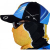 Máscara de Proteção Solar Escamas Tucunaré UV 50 PROTECTION Azul