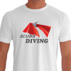 Camiseta de Mergulho Bora Mergulhar - 100% Algodão Premium