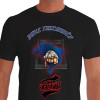 Camiseta de Muay Thai Boxe Tailandês - Preta