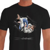 Camiseta de Jiu Jitsu Cabeça Raspada - Preta