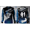 Camisa Forza Series Motocross Azul
