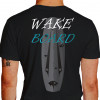 Camiseta 3FS BK WAKE BOARD - preta