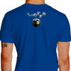 Camiseta 7 Sinuca - azul