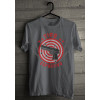  Camiseta - Tiro Esportivo - Diversas Armas Precisas e Potentes Mira Tiros com Munição Real Alvo Frente Cinza