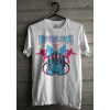 Camiseta - Boliche - Jogadores Jogo Bolas e Pinos Branca