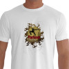 Camiseta - Parkour - Arte em Movimento Tribal City Traceur PK Extreme - BRANCA