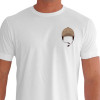 Camiseta - Hipismo - Equitação Cavaleiro Frase Ultrapassando Barreiras Frente