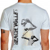 Camiseta - Vôlei de Praia - Jogador Sacando Beach Volley - costa branca