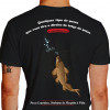 Camiseta - Pesca Esportiva - Peixe na Rede Qualquer Tipo de Pesca que Você Tira o Direito de Briga do Peixe é Condenável  - preta