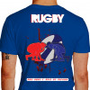 camiseta gz rugby - azul