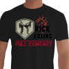 Camiseta Combat Sport Kickboxing - Preta