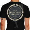 Camiseta - Muay Thai - 100% Cem por Cento Competidor Costa Preta