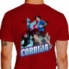 Camiseta - Corrida - Corredor de Rua Prédio Asfalto Costas Vermelha