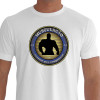 Camiseta CRESCER Musculação Branca