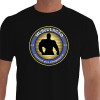 Camiseta CRESCER Musculação Preta