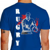 camiseta huk rugby - azul