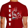 camiseta huk rugby - vermelha