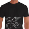 Camiseta - Ciclismo - Sprintista Arrancada Vento Speed Frente Preta