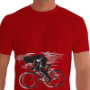Camiseta - Ciclismo - Sprintista Arrancada Vento Speed Frente Vermelha