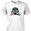 Camiseta de Jiu Jitsu Hulk Cascudo - 100% algodão Premium