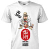 Camiseta de Jiu Jitsu Suave Arte de Quebrar Ossos - 100% algodão Premium