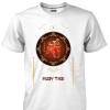 Camiseta de Muay Thai Ataque Joelhada - 100% Algodão Premium