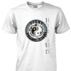 Camiseta de Muay Thai Dragão Yin Yang - 100% Algodão Premium