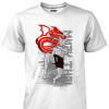 Camiseta de Muay Thai Força de Dragão - 100% Algodão Premium