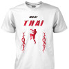Camiseta de Muay Thai Tribal - 100% Algodão Premium